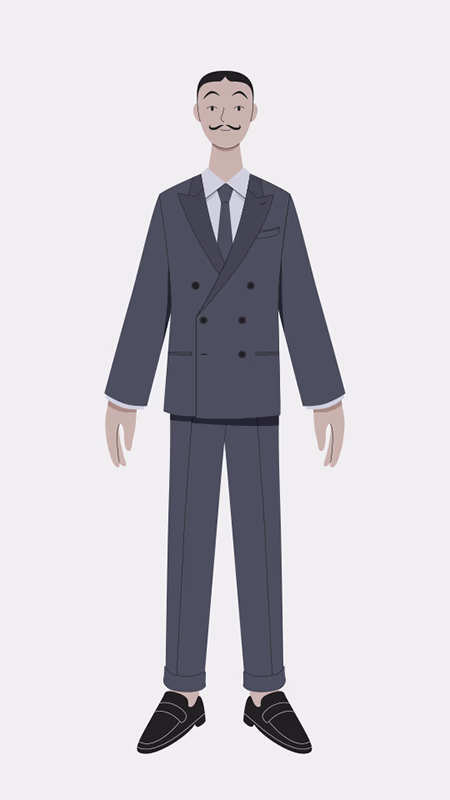 Redesign of the character Fefè - option 3.