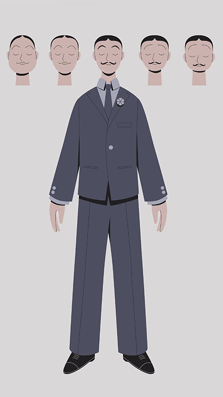 Redesign of the character Fefè - option 2.