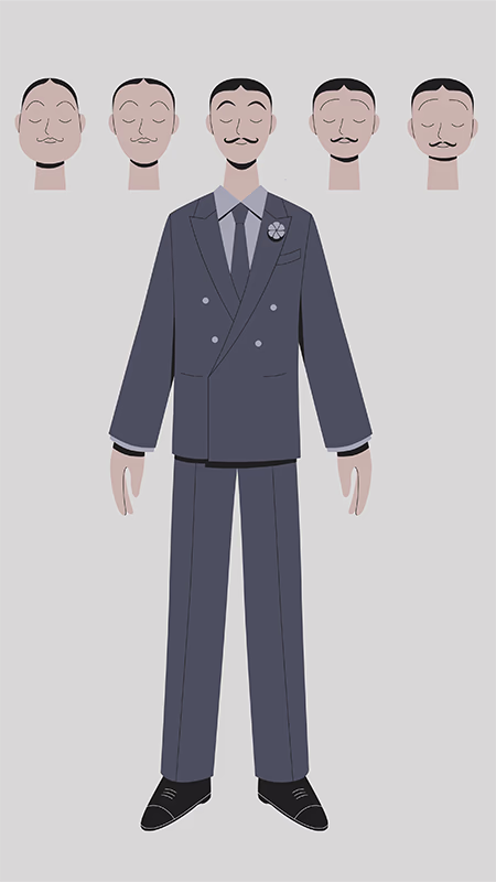 Redesign of the character Fefè - option 3.